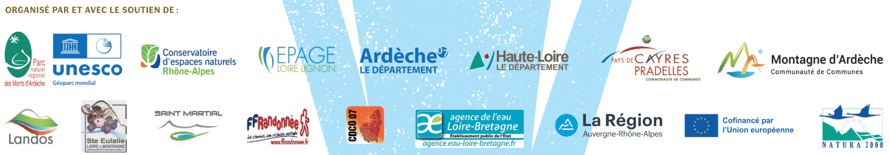 Logos des partenaires de la Fête des tourbières