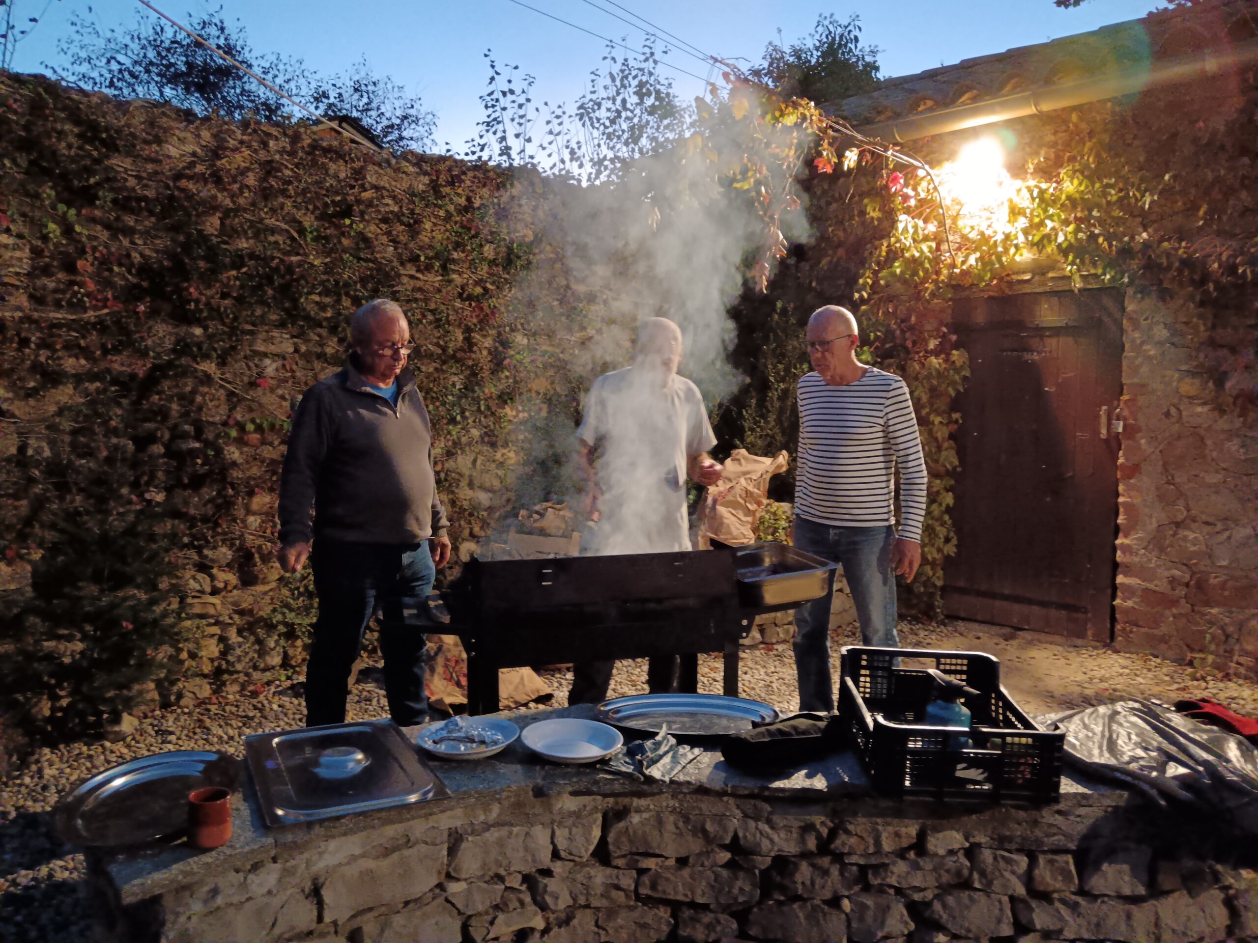 Ambiance barbecue au CREPS