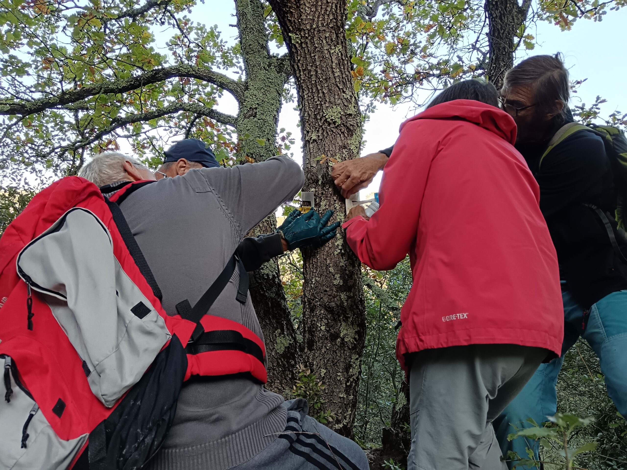 Atelier de balisage sur le terrain