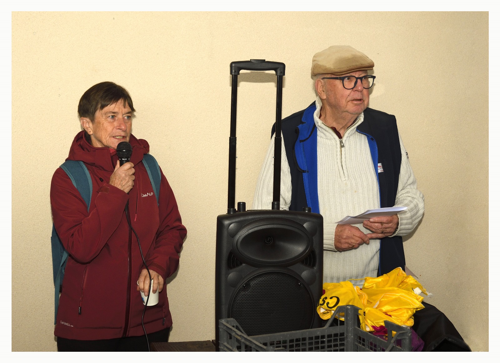 Randonneurs réunis pour soutenir le Téléthon