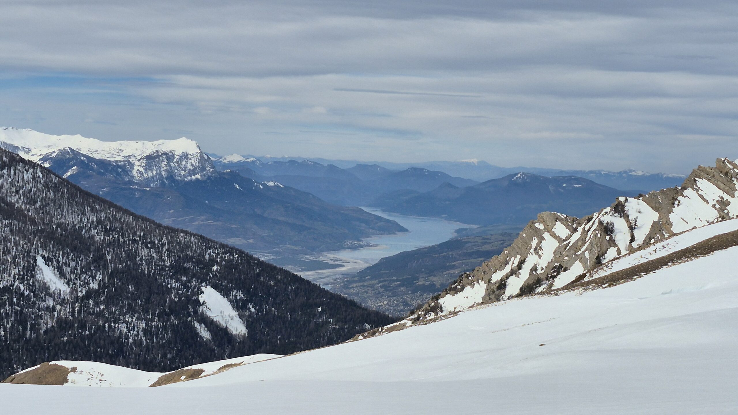 Randonnée en raquettes à Risoul